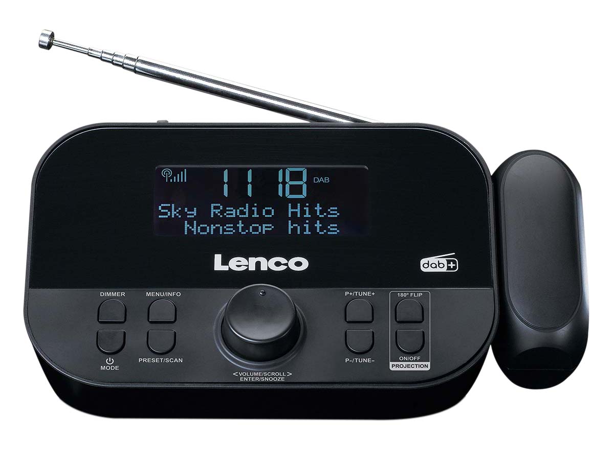 Lenco cr-615bk dab+ en fm radio