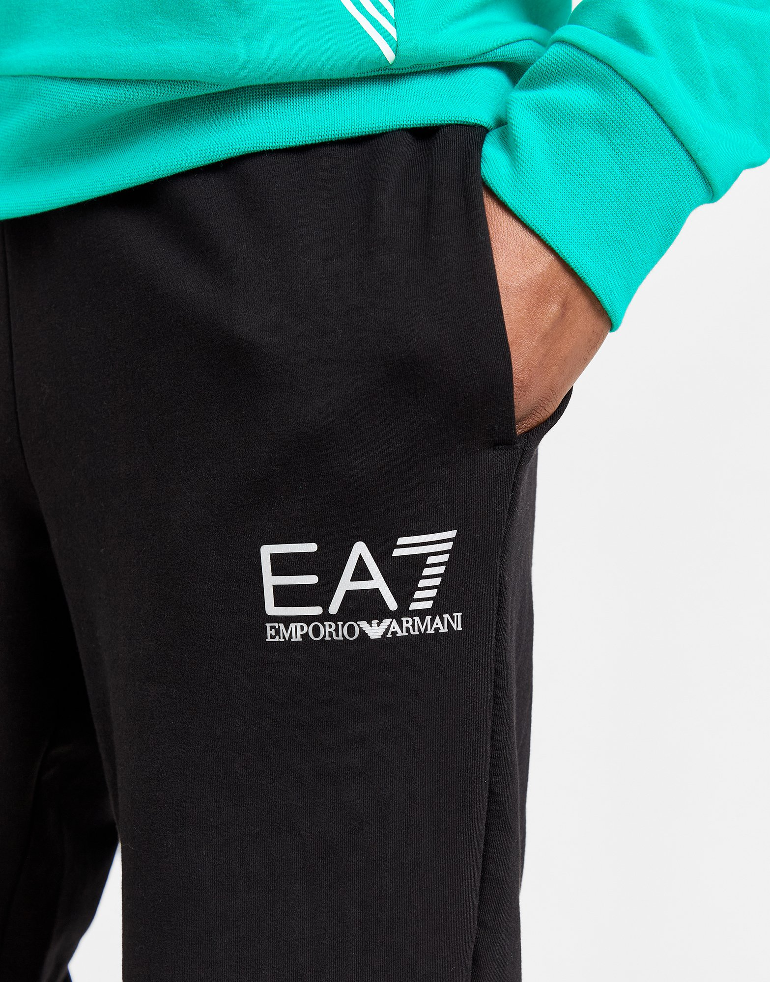 Emporio Armani EA7 Ensemble de survêtement Zippé 7 Lines Homme