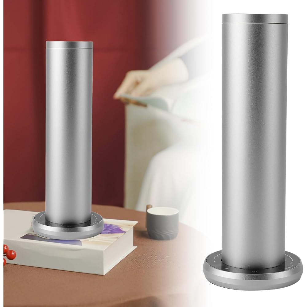 Diffuseur d'huiles Essentielles de Parfum d'air, Diffuseur d'arôme 120 ML Facile à Utiliser Machine à Air de Parfum Cylindrique en Aluminium Antidérapant de 4,5 W pour la : Cuisine et Maison