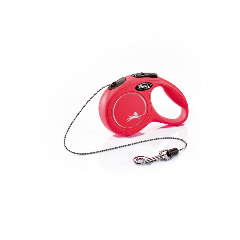 Laisse new classic cat xs cord 3 m red flexi cl00c3-251-r-cat-20