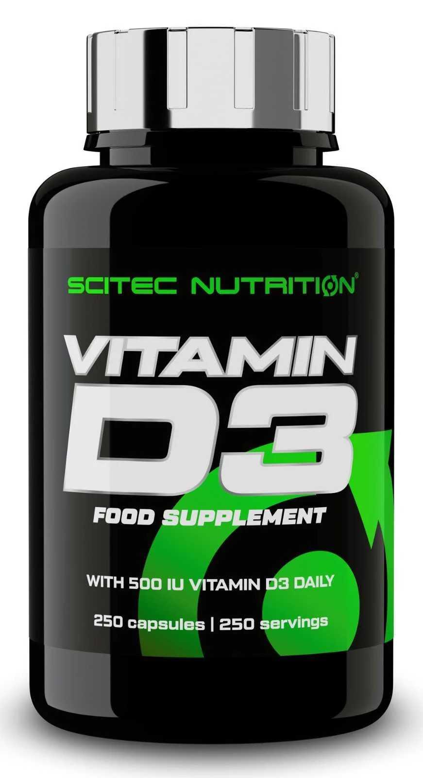 Scitec Nutrition Vitamina D3 250 cápsulas