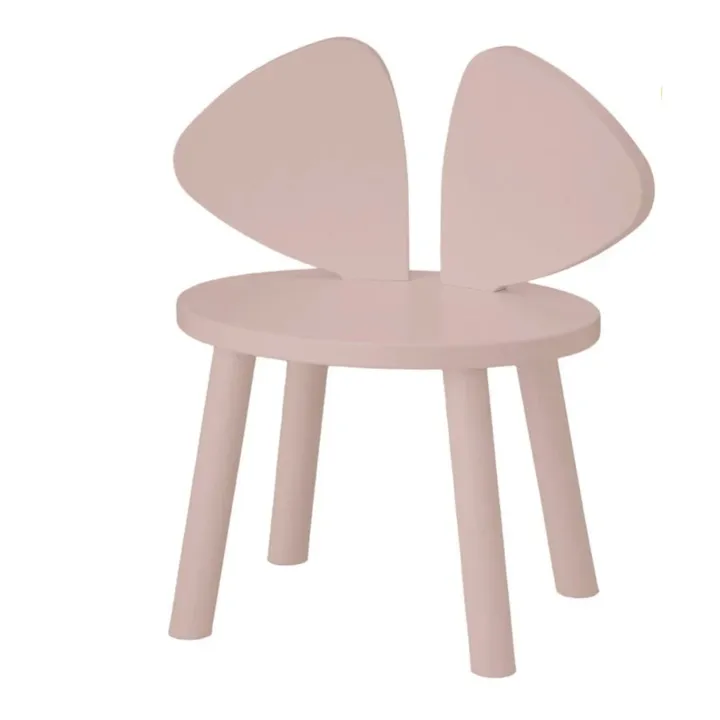 Nofred Chaise en chêne Souris | Blush