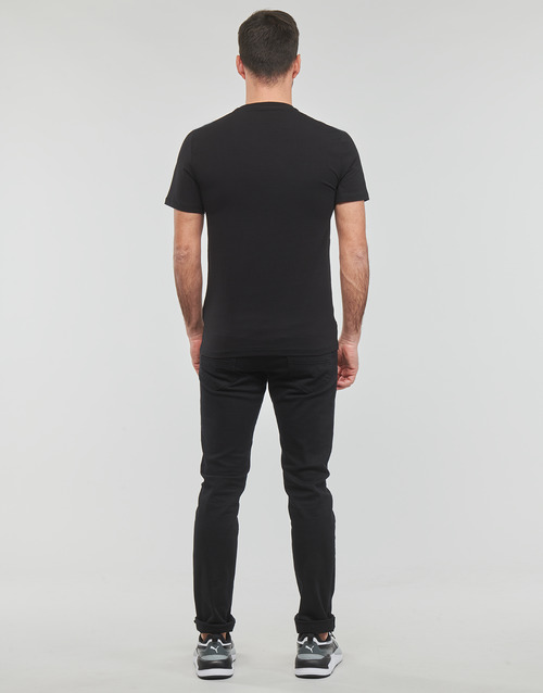 Guess - SS CN GUESS GEO TRIANGLE TEE - Noir