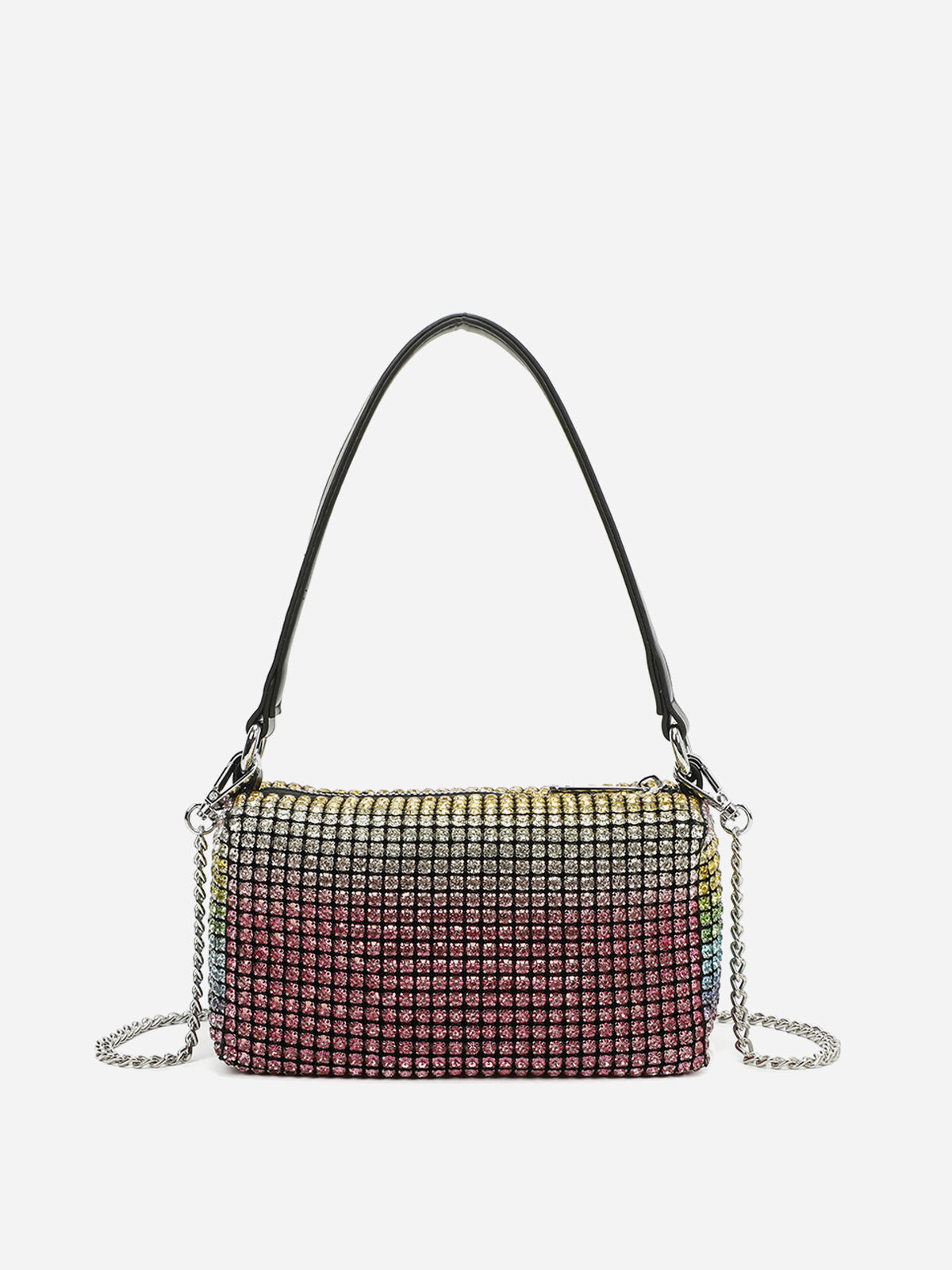 Sac à main à strass- Multicolore