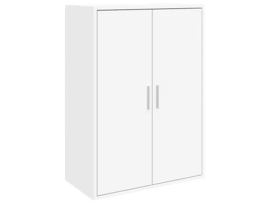 Buffet blanc 60x31x84 cm bois d'ingénierie