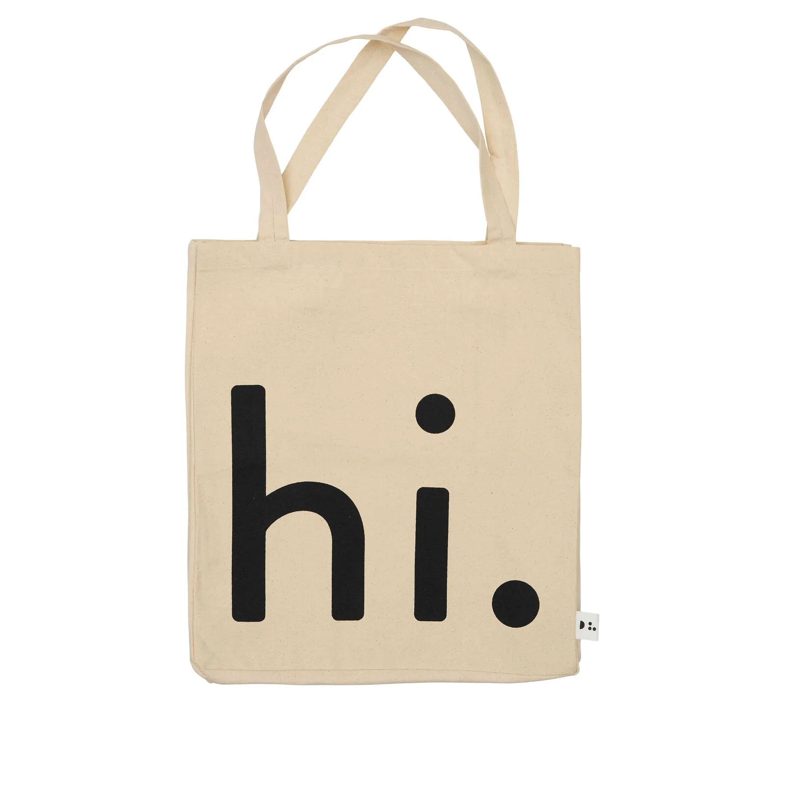 Design Letters  hi. Travel taske - Natural