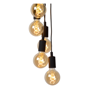 Lucide hanglamp Fix Multiple zwart 200x400 cm (hxb)