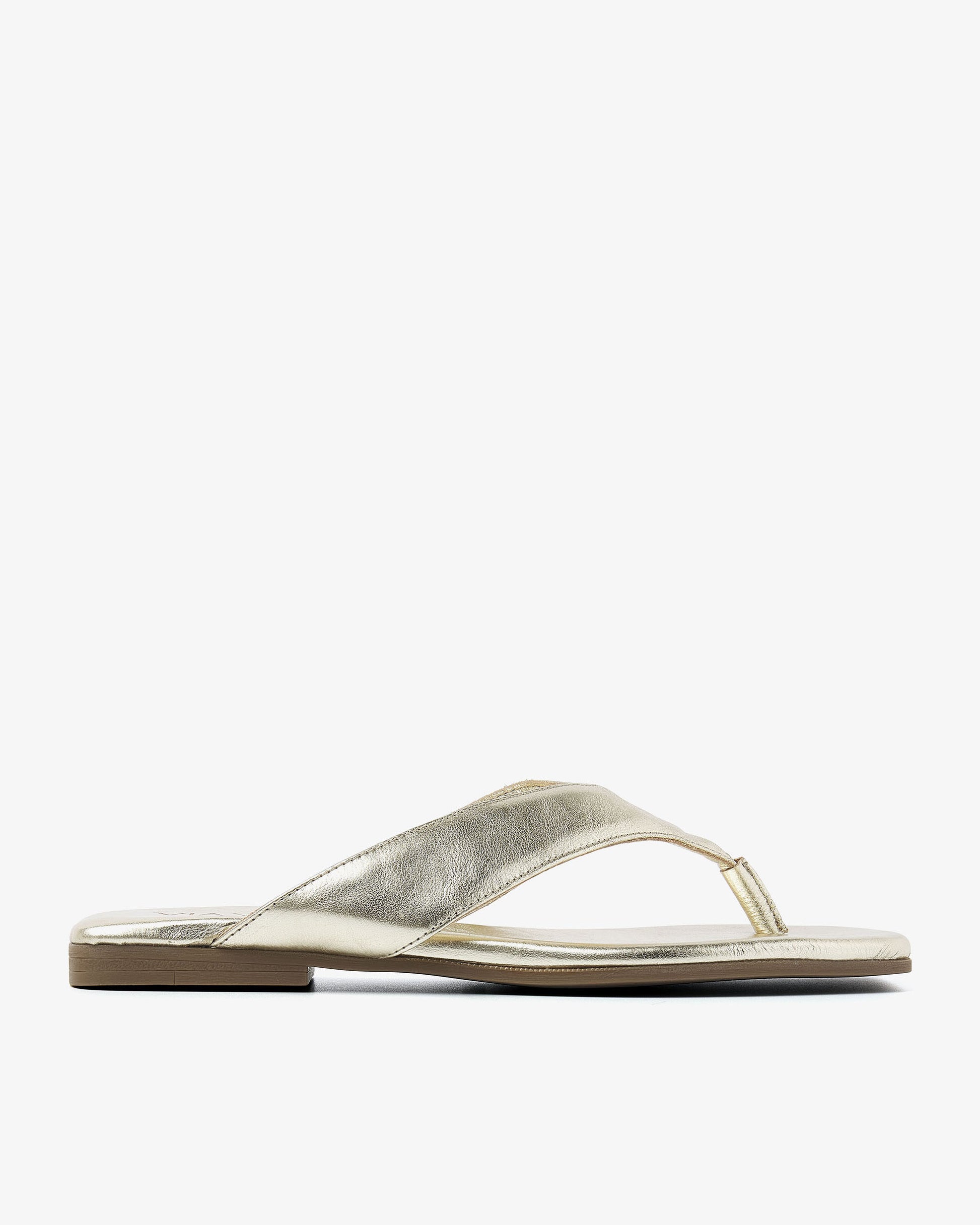 VIA VAI gouden slippers Kiki Berry