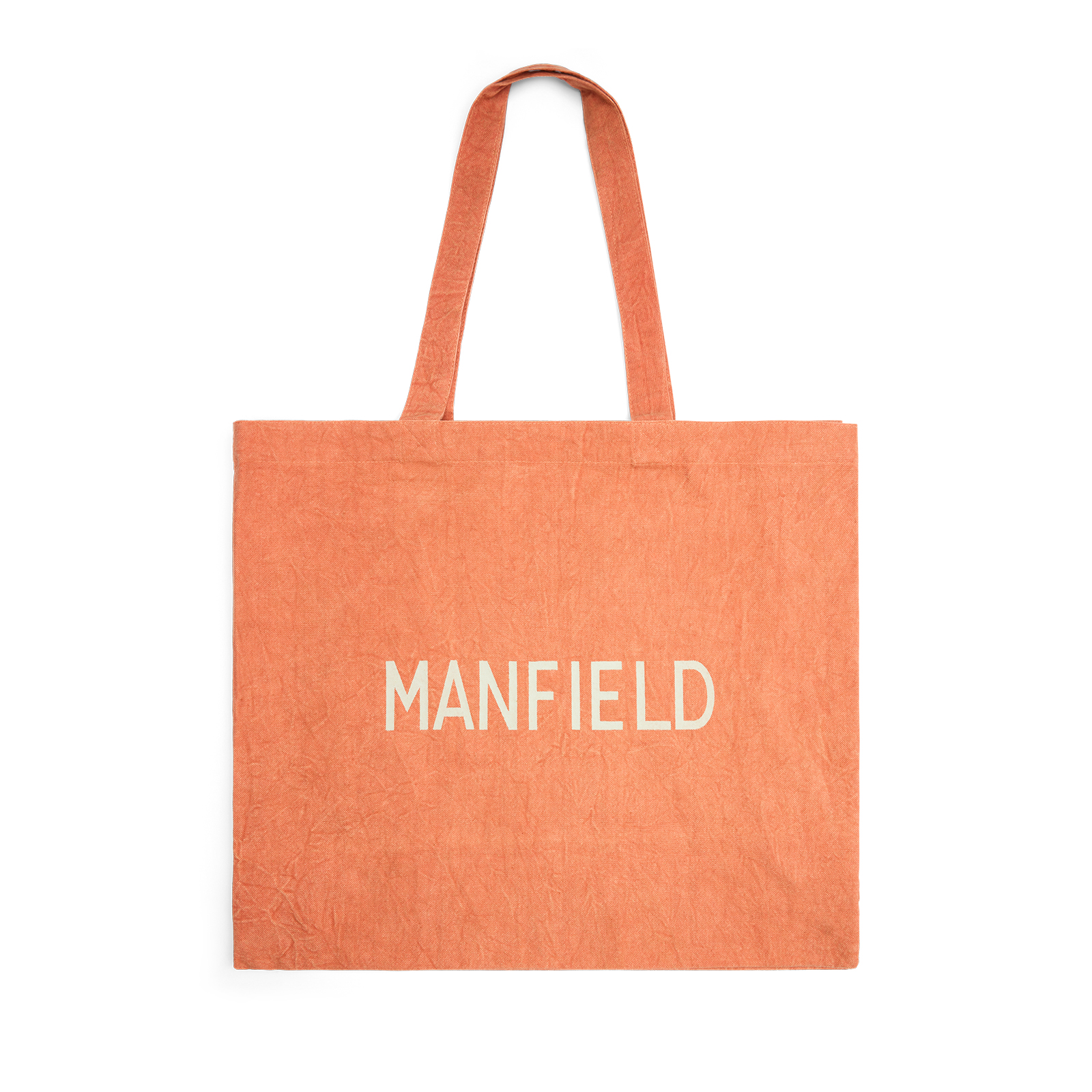 Oranje Manfield canvas shopper