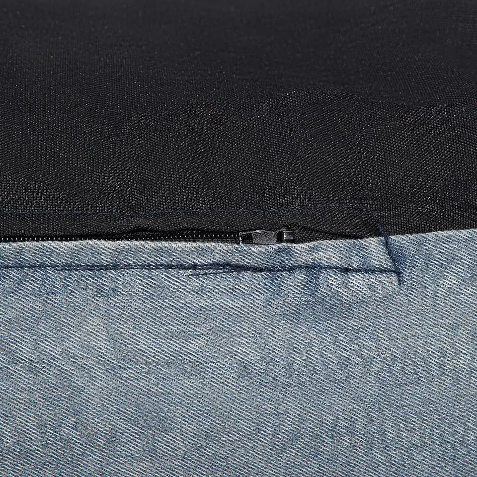 Beliani Zitzak DROP - Blauw polyester