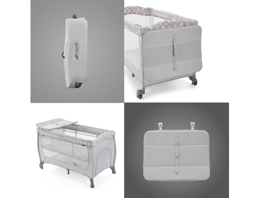 HAUCK - Lit parapluie sleep and play center - teddy grey