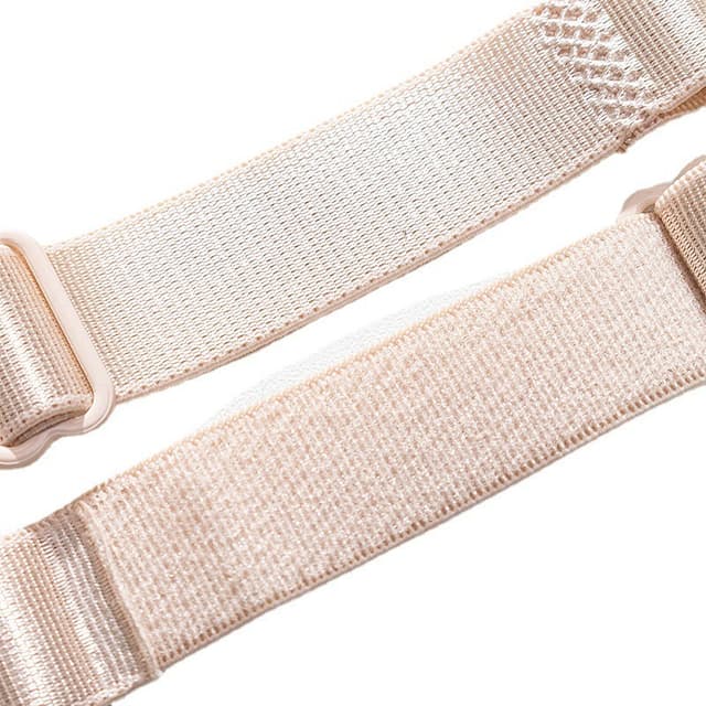 6 stk justerbare skulderremme til amme-bh Beige
