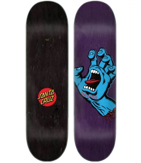 Santa Cruz Deck Screaming Hand 8.25