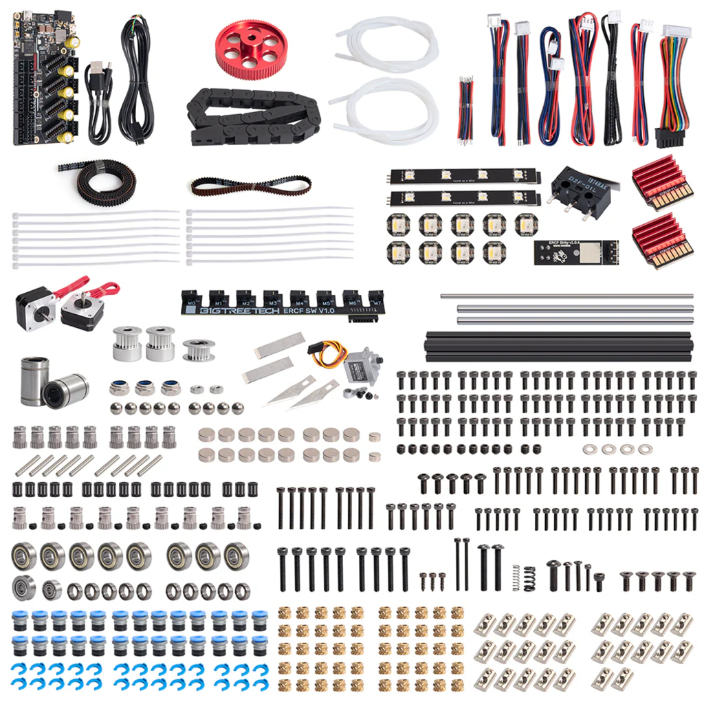 BIQU  ERCF V2 Hardware Kit    Multi Color PrintingUpgrade Kit für Voron 3D Drucker