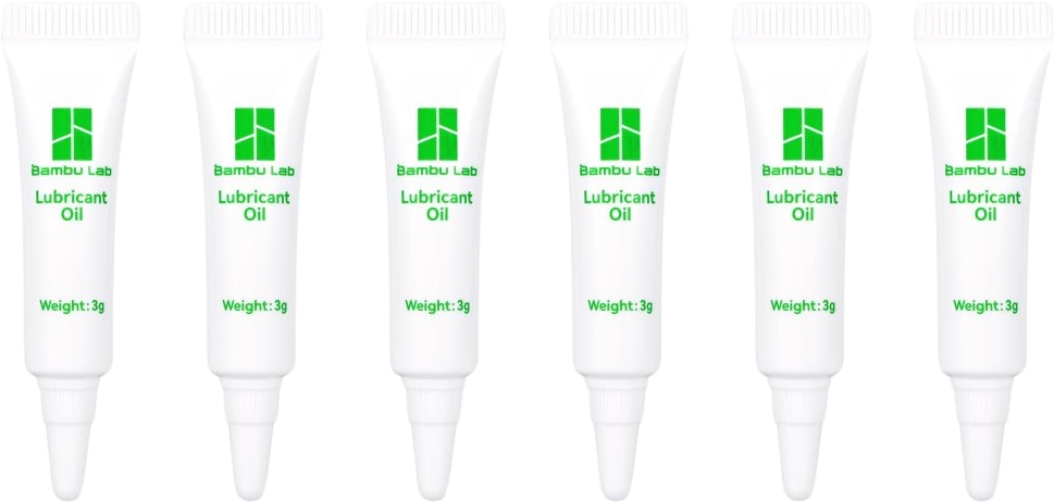 Bambu Lab  Lubricant Oil, 18 g (6 Stk)    Schmieröl für Pflege & Wartung von 3D-Druckern