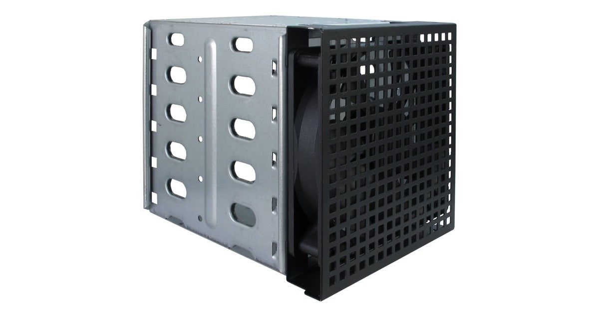 Inter-Tech4U 40248 rack behuizing  (Zwart | 2x USB-A)