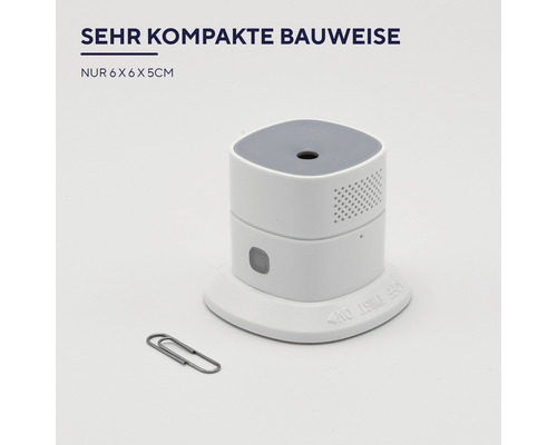 Trust Smart Home Zigbee CO-detector ZCO-900 Koolmonoxidedetector Wit HxBxL 49x60x60 mm