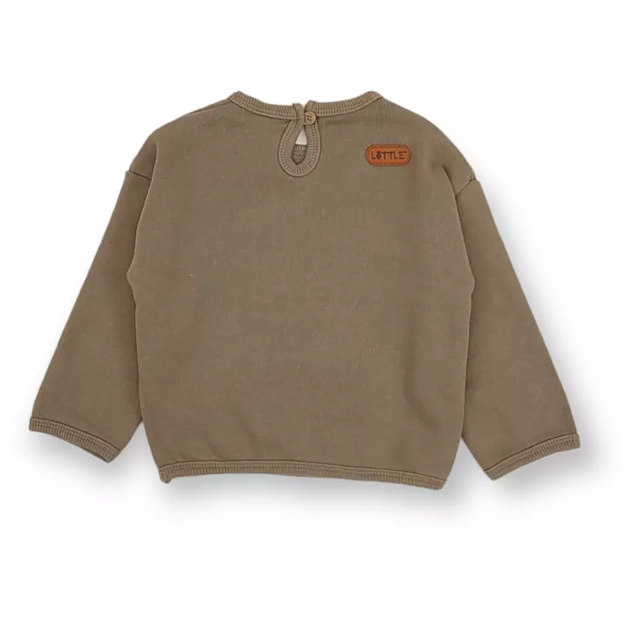 LITTLE Sweatshirt Dream Big khaki