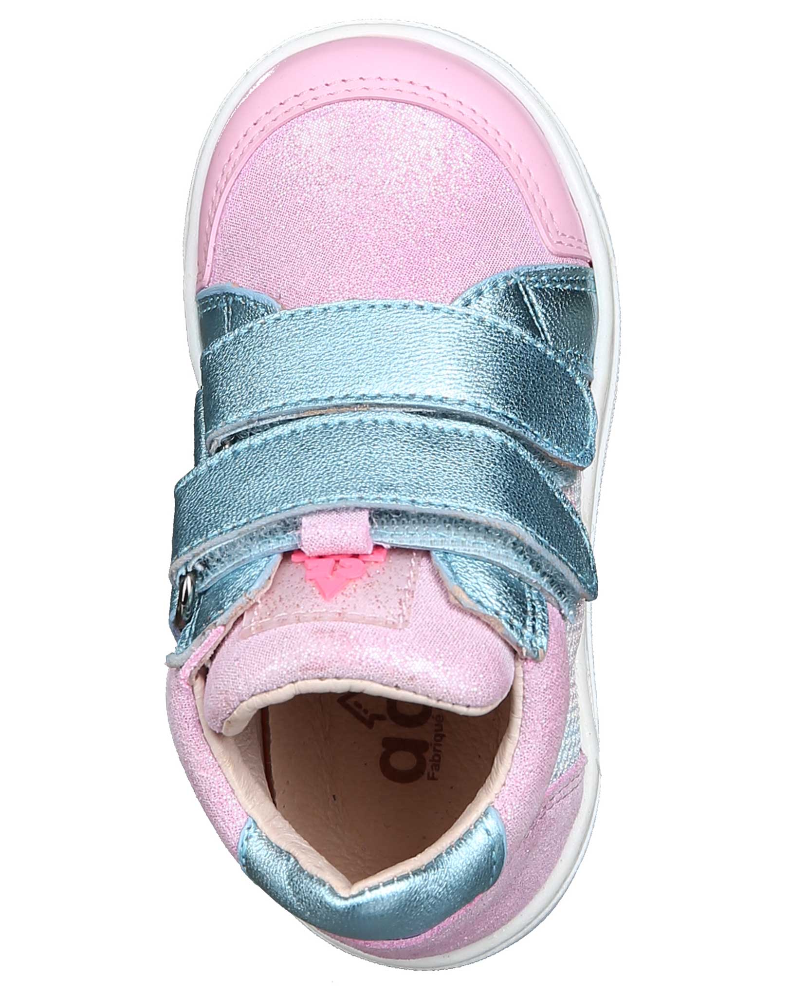 Klett-Lauflernschuhe SPORTIVE CHIC in flamingo
