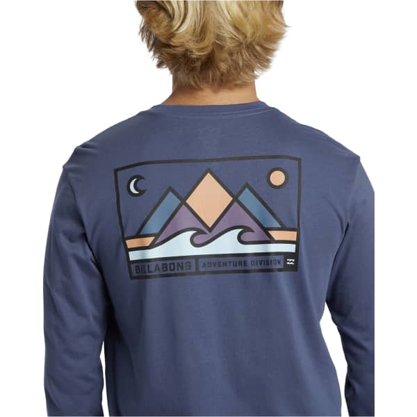 T-shirt BILLABONG RANGE LS SLATE BLUE