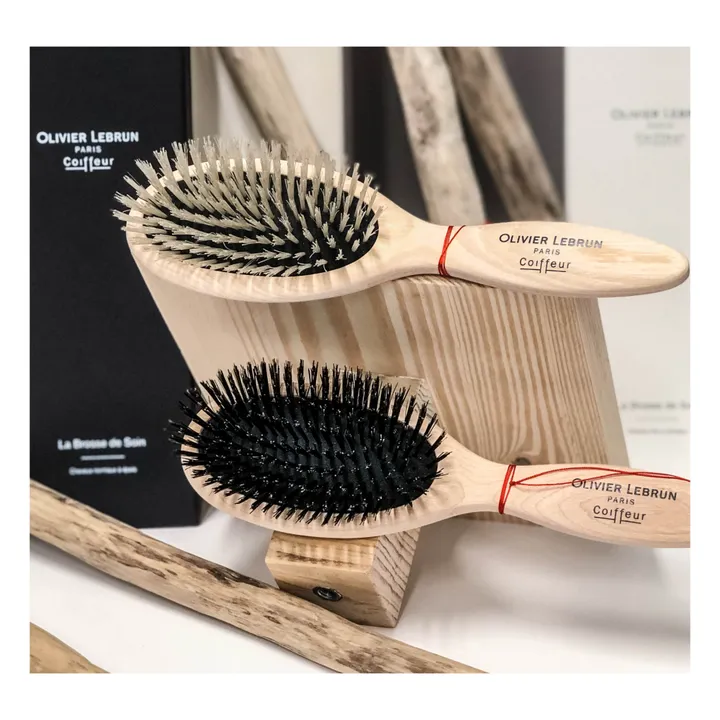 Olivier Lebrun Brosse en frêne pour cheveux épais