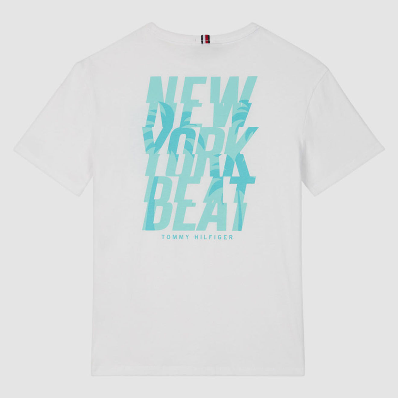 Tommy Hilfiger T-Shirt en Coton organique New York blanc