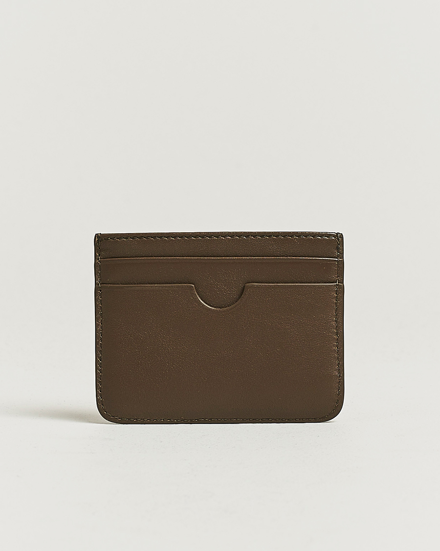 AMI Tonal Heart Logo Card Holder Bronze