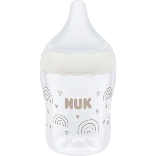 Perfect Match Babyflasche Regenbogen mit Temperature Control, ab 0 Monate, 150 ml
