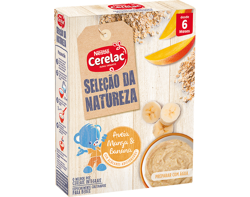 FARINHA LÁCTEA CERELAC INTEGRAL AVEIA MANGA E BANANA 240G