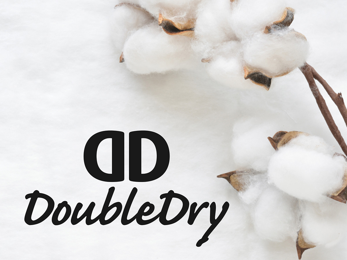 DoubleDry Antraciet kussensloop - set van 2