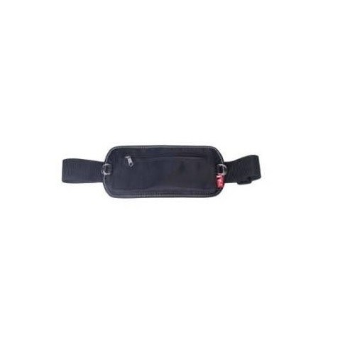 Cinto de corrida T&Z preto fluorescente para cães