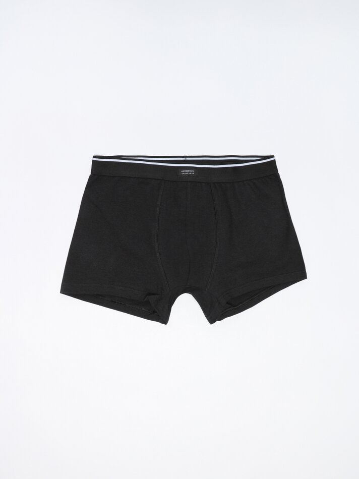 Pacote com 3 cuecas boxer lisas - Cáqui escuro