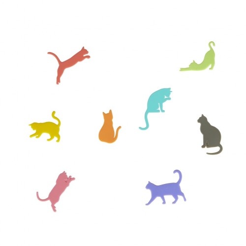 Copos Sticky Cats da marca Balvi