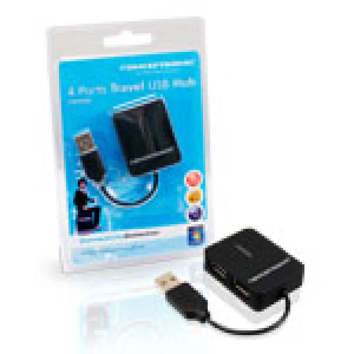 Conceptronic Travel 4 Ports Hub
