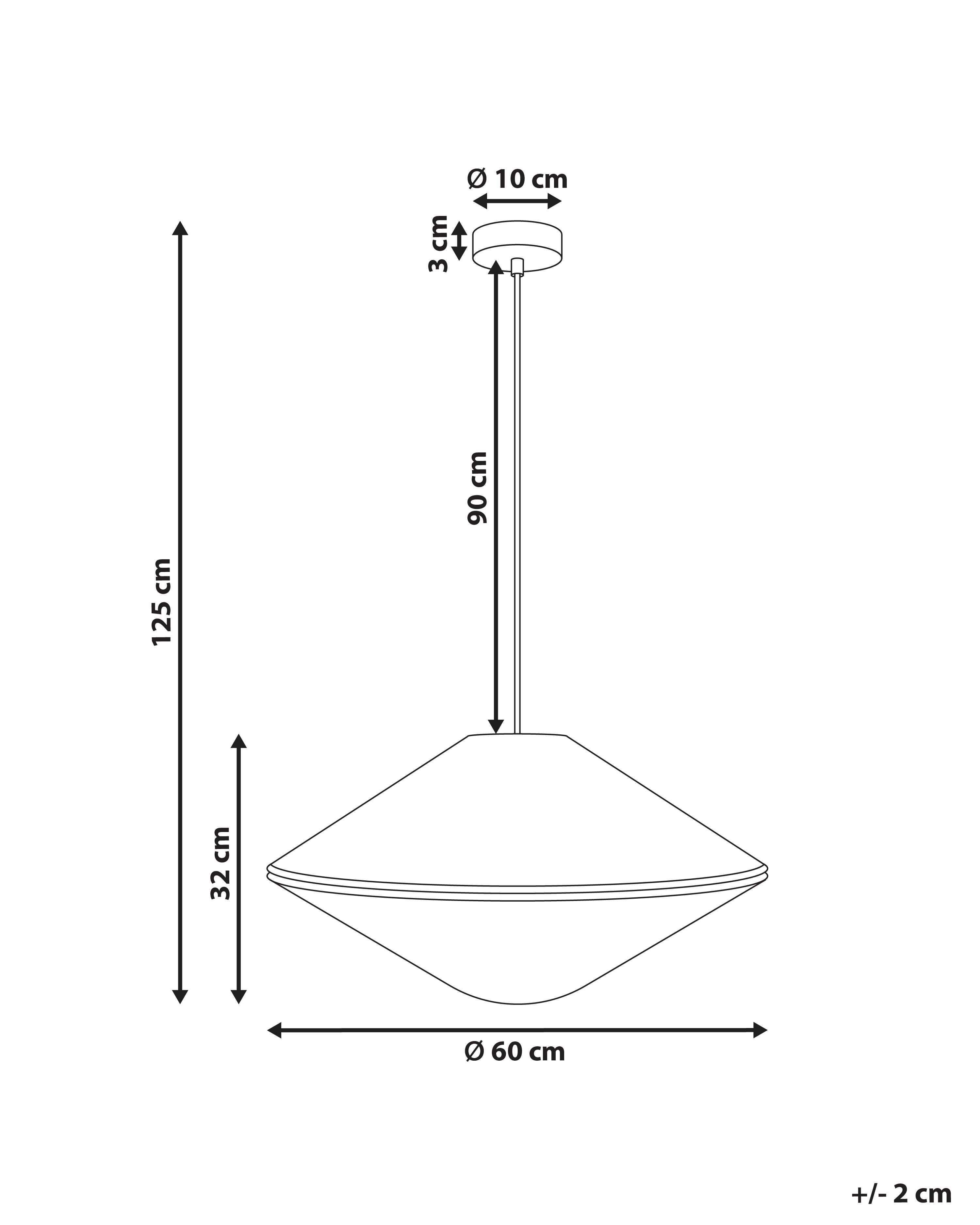Hanglamp CAVES Papierkoord Natuurlijk