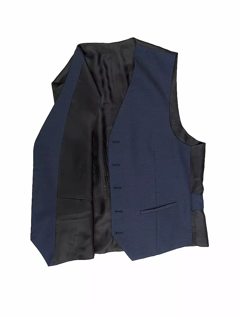 CG - CLUB OF GENTS Anzugweste Birdsey blau
