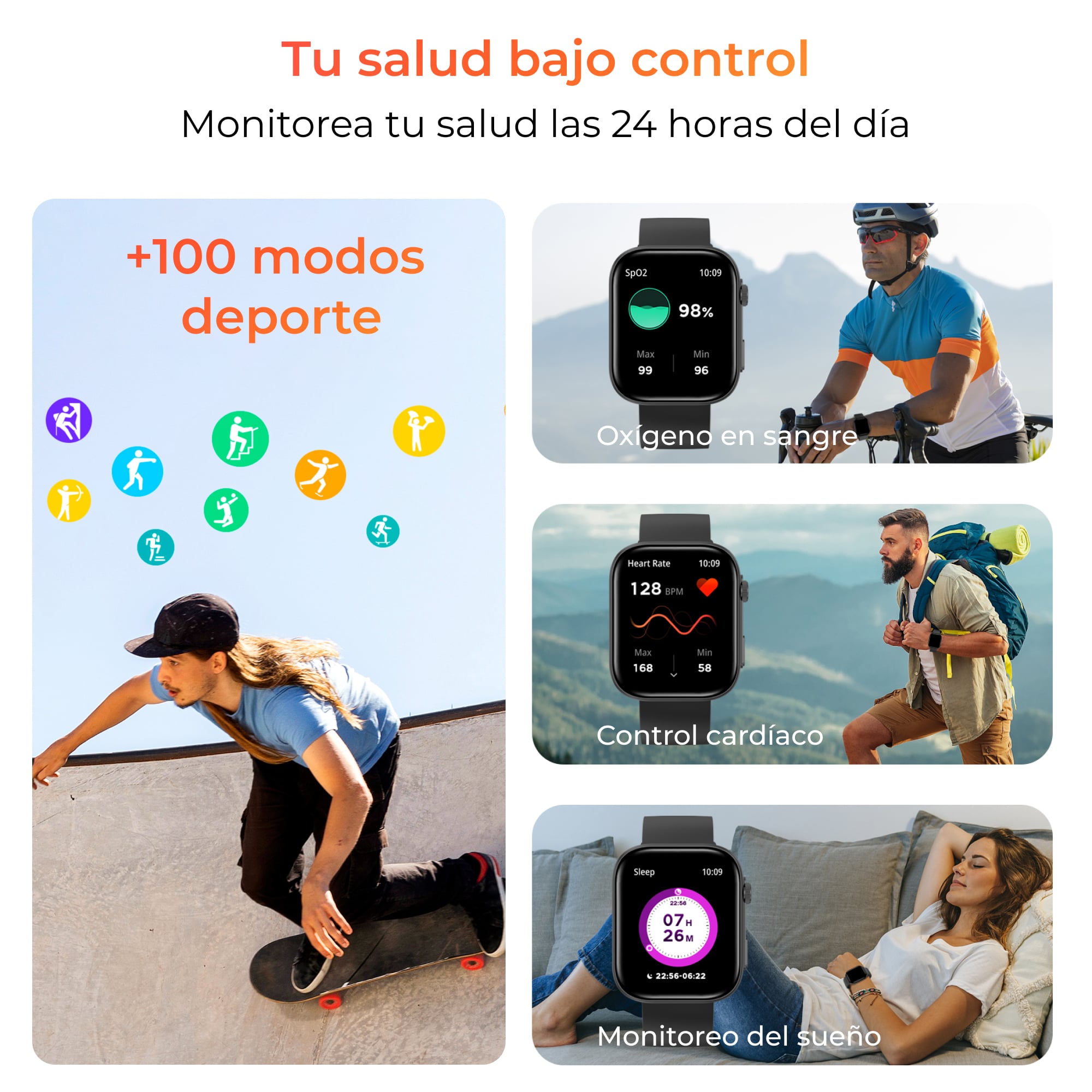 Contato do smartwatch