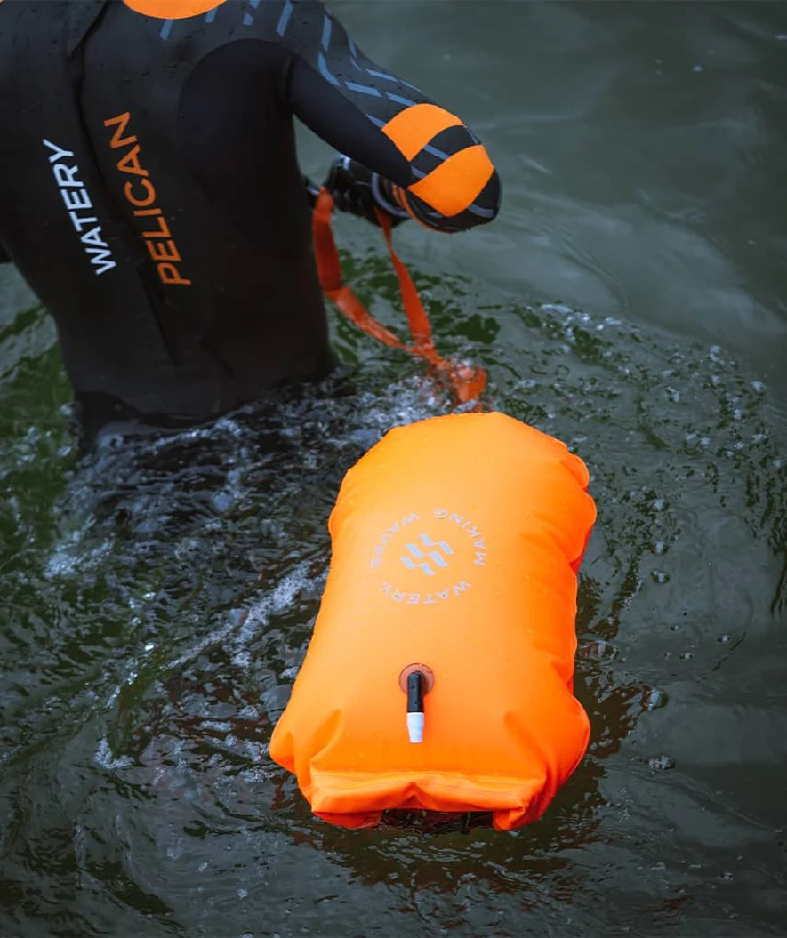 Watery svømmebøje - PVC 28L - Orange