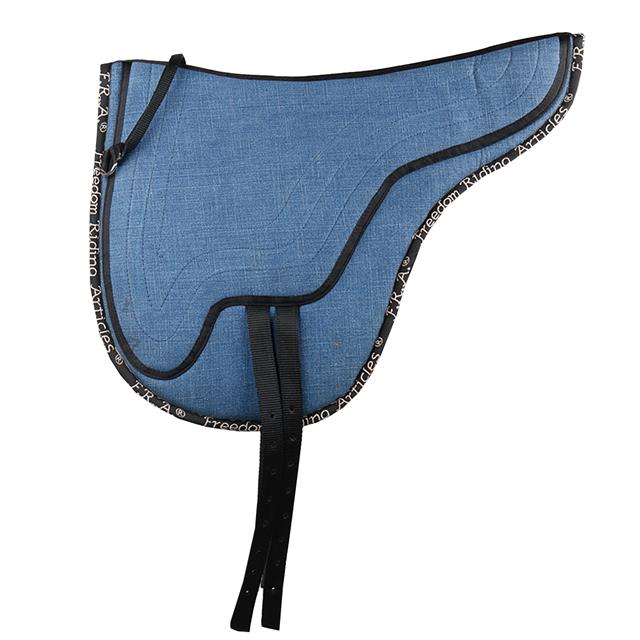 Bareback Pad F.R.A. Jeany Zwart Blauw
