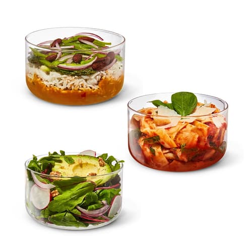 Black+Blum Lunsjboks i glass, 750 ml, Almond