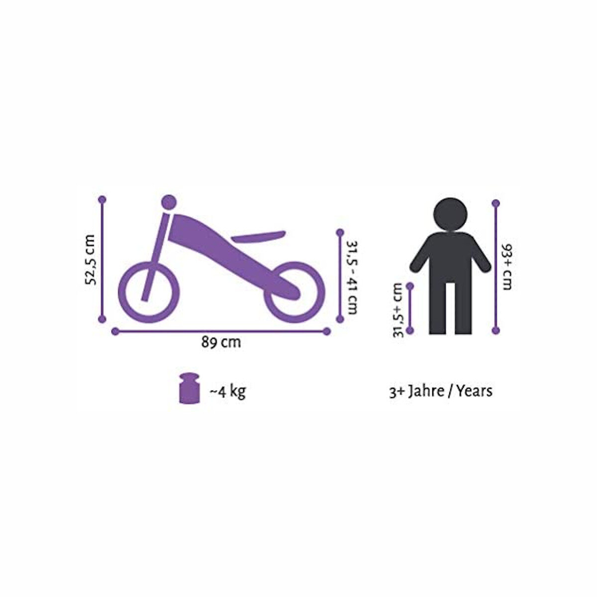 Star Trademarks Bikestar Laufrad BMX Magnesium 12 Zoll