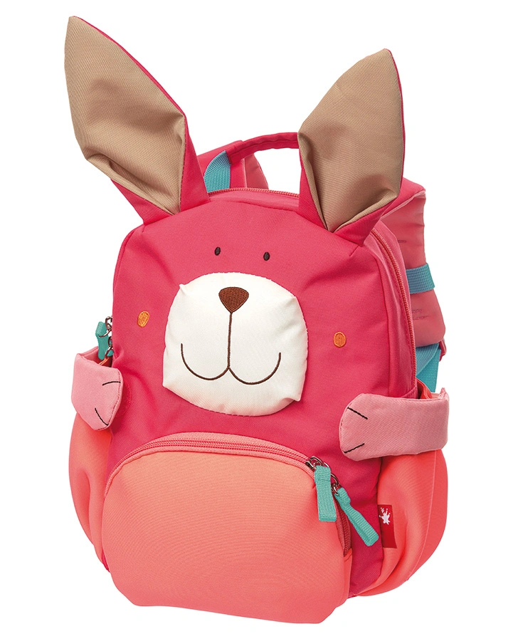 Kinderrucksack HASE (22x26x14) in pink