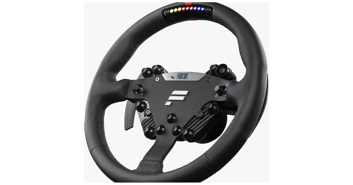 FanatecClubSport Steering Wheel RS stuur add-on  (Zwart, Pc, PS5 Ready, PS4 Ready)