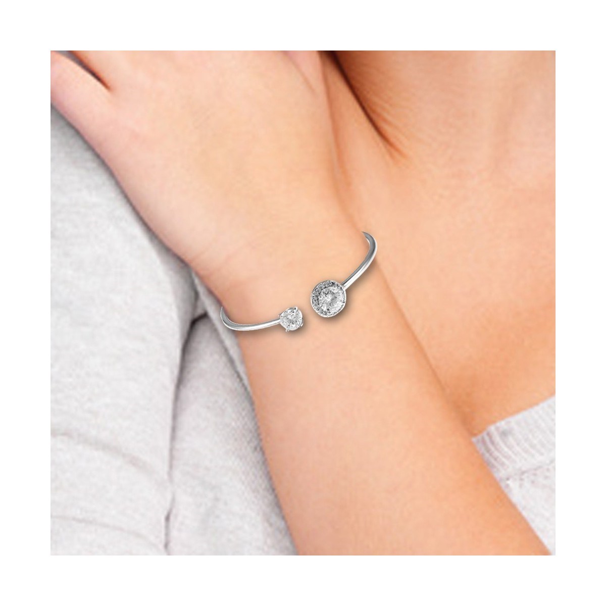 Bracelet SC Crystal orné de Cristaux scintillants