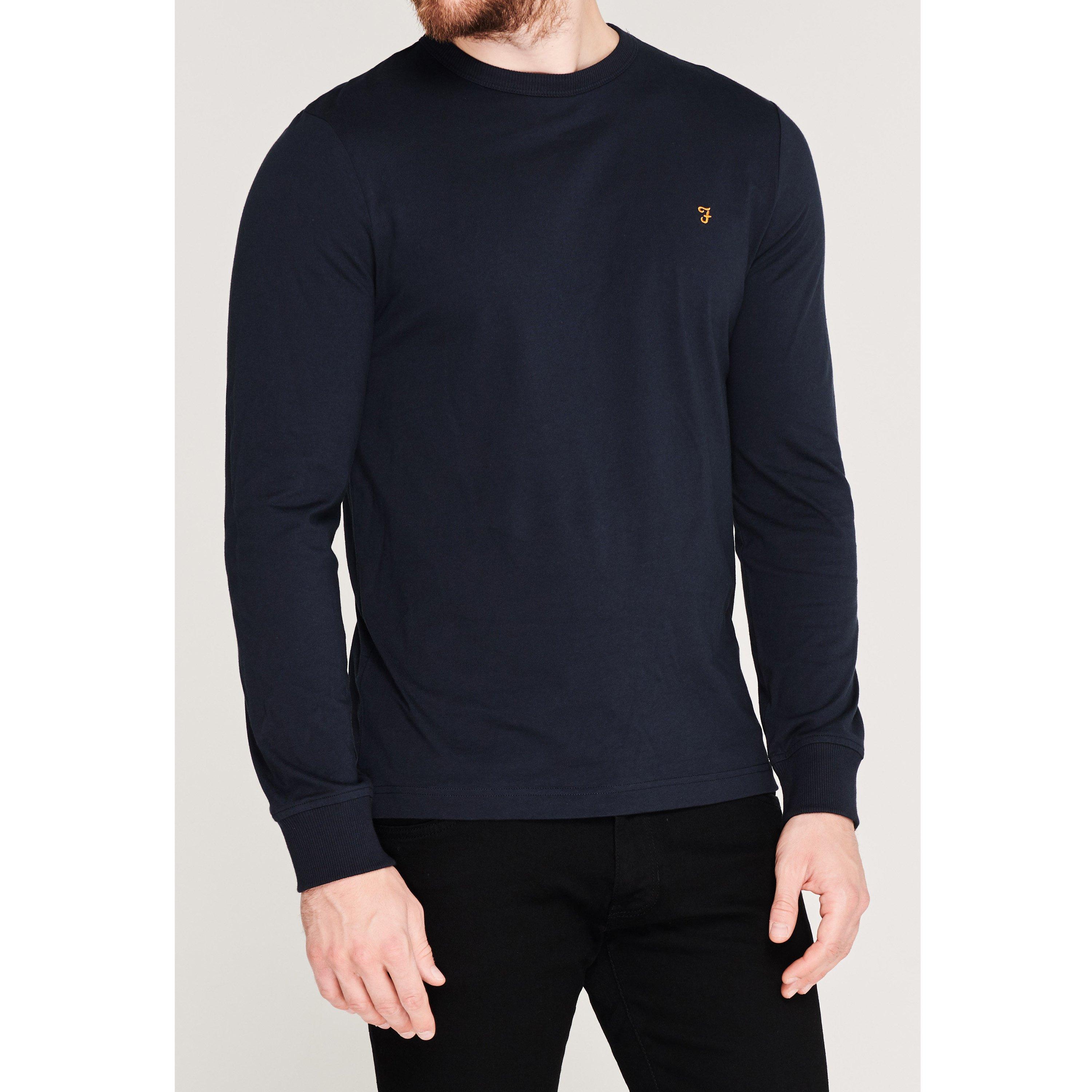 Farah Long Sleeve Dennis T Shirt