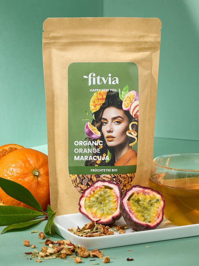 Früchtetee BIO Mango-Maracuja, lose, 3er-Set