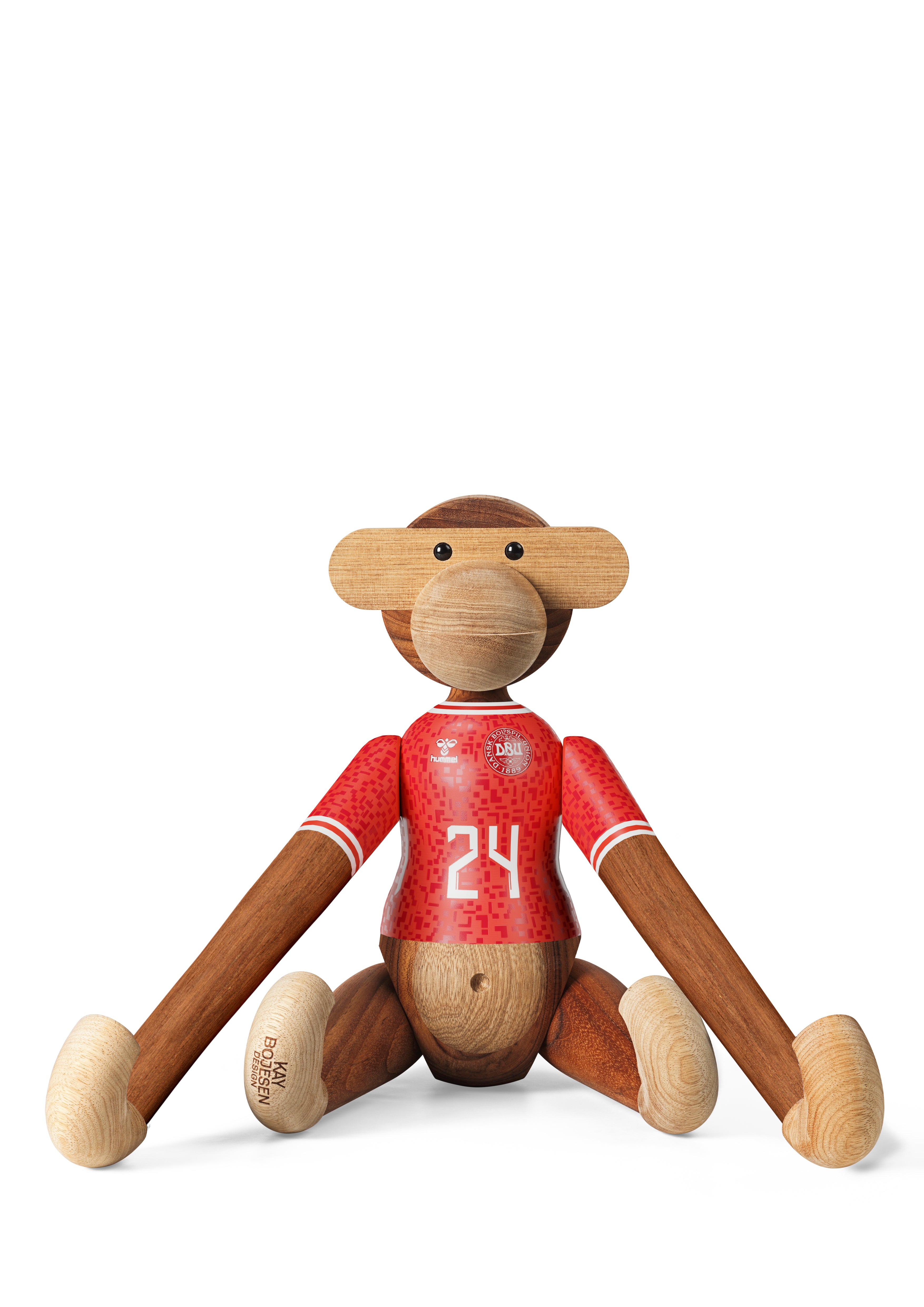Kay Bojesen  x DBU Herre 2024, stor - teak/limba