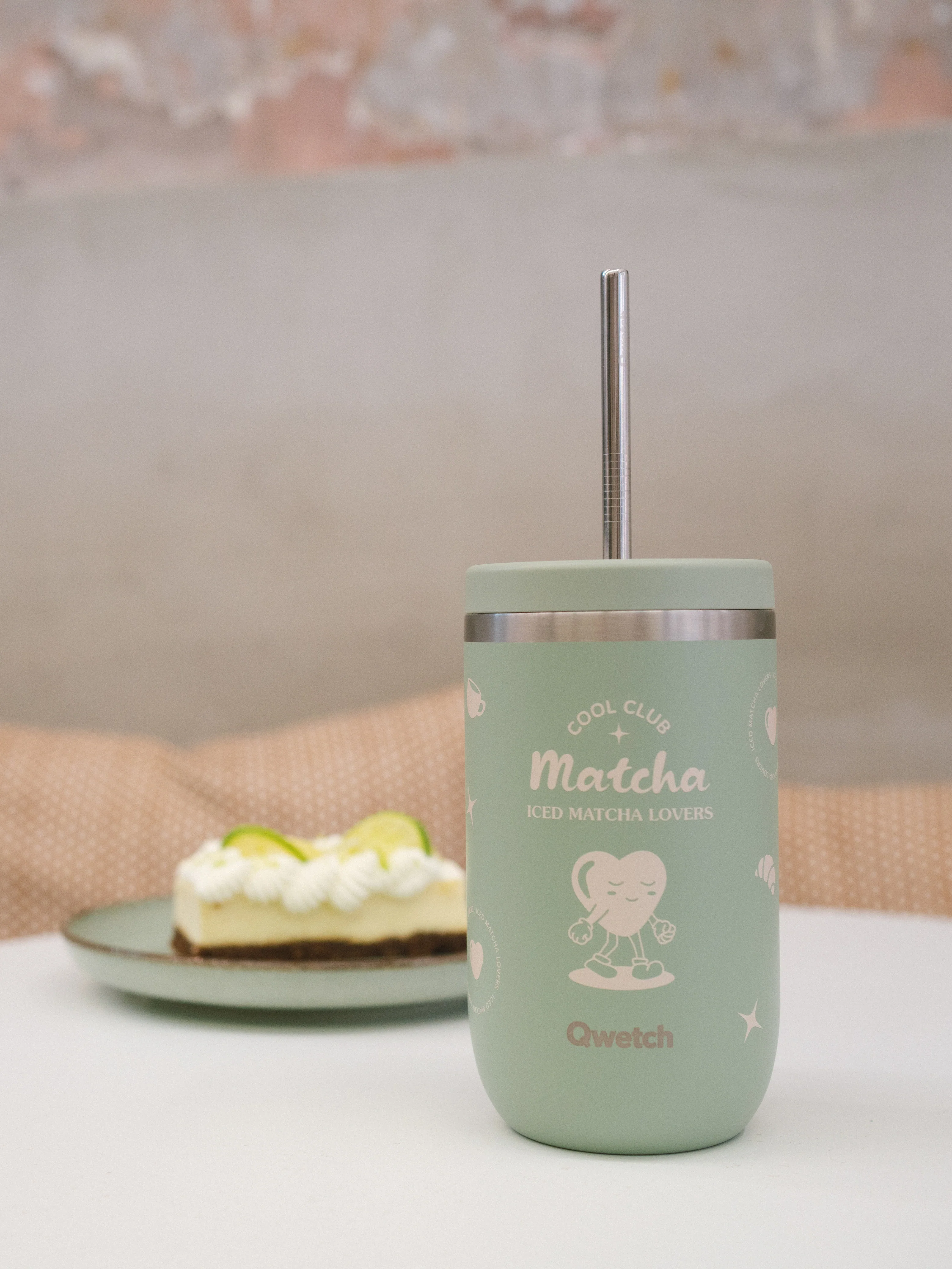 Cold Cup isotherme Cool Club Tilleul - Qwetch