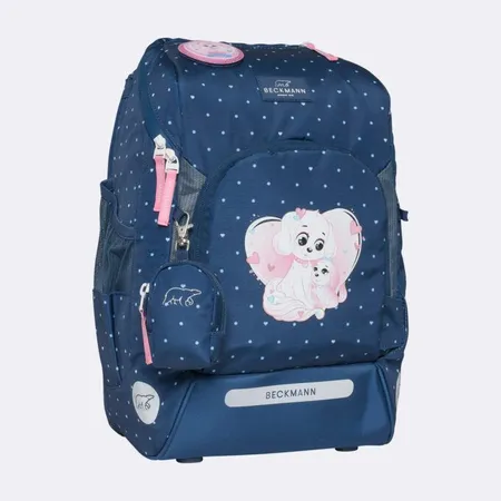 Beckmann Schulrucksackset Active Air FLX Pet Friends Blue, 6-teilig