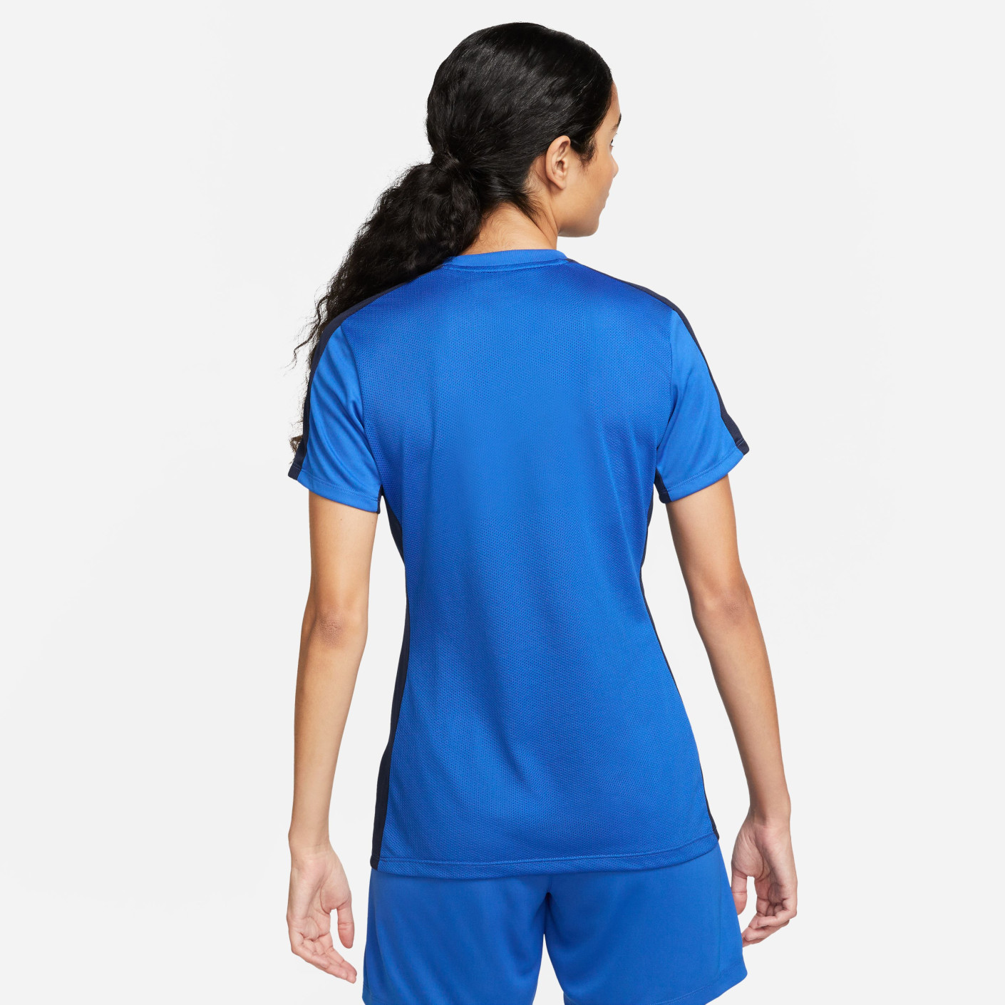 Nike Dri-FIT Academy 23 Trainingsshirt Dames Blauw Donkerblauw Wit